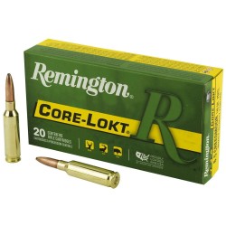 Munición metálica Remington Core - Lokt  -  6.5 Creedmoor  -  140 grains