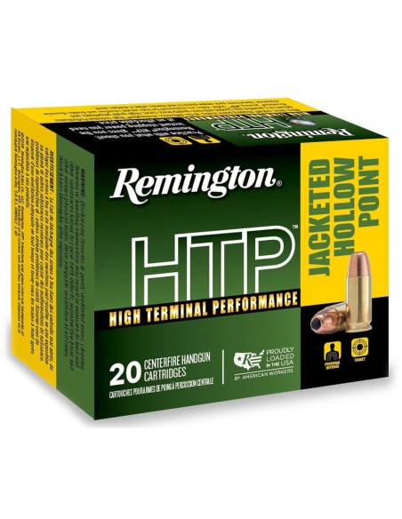 Munición metálica Remington Htp  44 Rem. Mag.  -  240 grains  -  SjSP