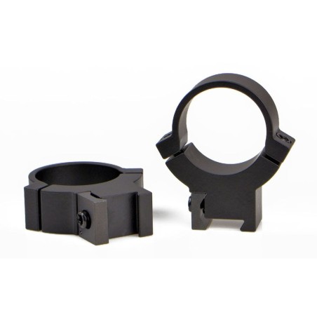 Juego de Anillas Warne Carril 11mm. [fijas] Altas