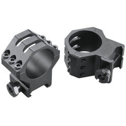 Juego de Anillas Weaver Táctica Skeleton 6 tornillos 30mm. [fijas] Altas