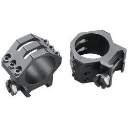 Juego de Anillas Weaver Táctica Skeleton 6 tornillos 30mm. [fijas] Bajas