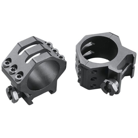 Juego de Anillas Weaver Táctica Skeleton 6 tornillos 30mm. [fijas] Bajas