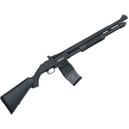 Escopeta de corredera MOSSBERG 590M MAG-FED Tactical - 12/76
