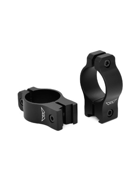 Juego de Anillas Warne Vapor 1" Carril 11mm.. [fijas] - Medianas