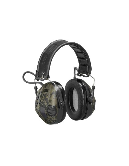 Orejeras 3M Peltor Sporttac Camo Naranja / Verde