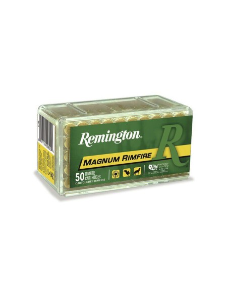 Munición metálica Remington Magnum Rimfire  -  17 Hmr  -  20 grains PSP