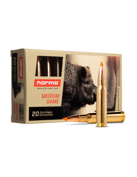 Munición metálica Norma .308 Win.  -  Tipstrike  -  170 grains