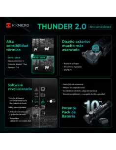 Visor térmico Thunder TH35P 2.0 Hikmicro 2