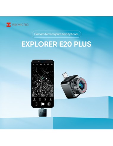 Cámara térmica para Smartphones Explorer E20 Plus Hikmicro