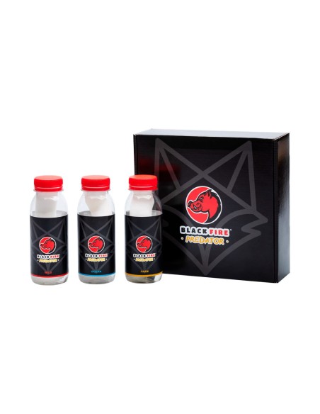 Pack de 3 Botellas de Aroma Black Fire Predator