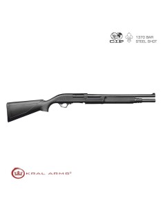 Escopeta Kral Tactical Pump Action Sintáctica Corredera Cal. 12