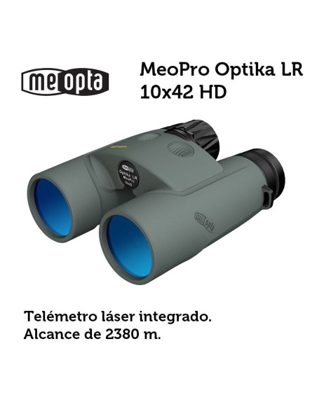 Meopta - Binocular Meopro Optika LR 10x42 HD - Telémetro Integrado