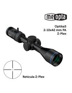 Meopta - Visor Meopro Optika5 - 2-10x42 PA - Retícula Z-Plex