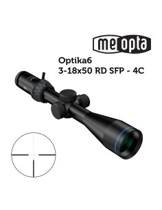 Meopta - Visor Meopro Optika6 - 3-18x50 SFP - RD 4C