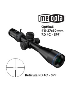 Meopta - Visor Meopro Optika6 - 4,5-27x50 SFP - RD 4C
