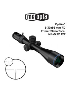 Meopta - Visor Meopro Optika6 - 5-30x56 FFP - RD Mrad  RD