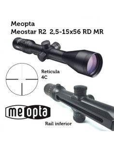 Meopta - Visor Meostar R2 MR - 2,5-15x56 - RD 4C***