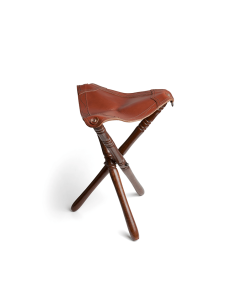 Banquillo Cuero Viejo