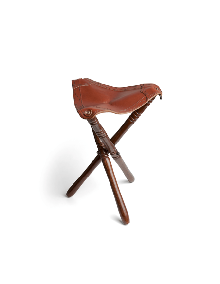 Banquillo Cuero Viejo