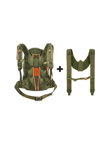 Mochila Marsupio Suede 28 PF C/Bolsillo Rifle