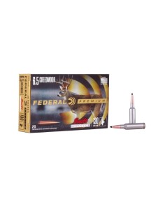 Munición metálica Federal Swift Scirocco Ii  -  6.5 Creedmoor  -  130 grains