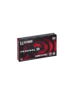 Munición metálica Federal American Eagle  -  6.5 Creedmoor  -  120 grains  -  OTM