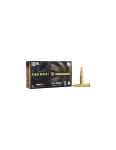 Munición metálica Federal Gold Medal Sierra Matchking  -  308 Win.  -  175 grains