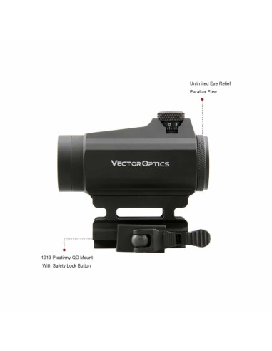 Visor holográfico Vector Optics Maverick II 1x22 Genil