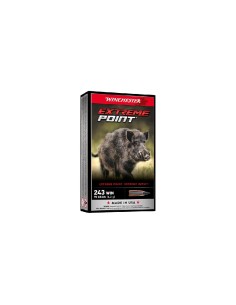 Munición metálica Winchester 243 Win  -  Extreme - Point  -  95 grains