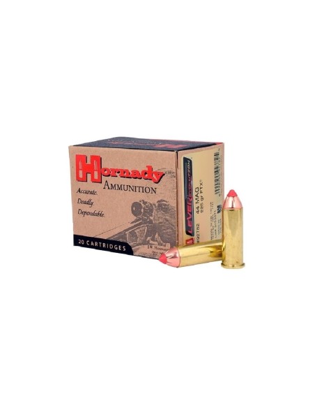 Munición Hornady LeverEvolution 44 Rem Mag 225 gr - FTX