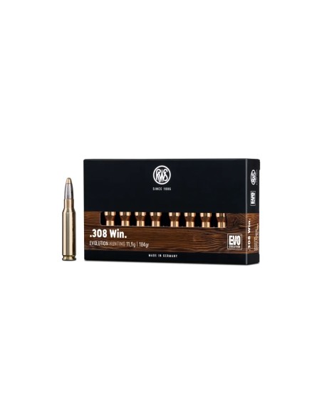 Munición Rws 308 Win  -  Evolution  -  184 grains