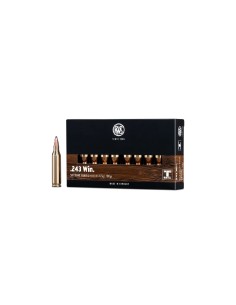 Munición Rws 243 Win  -  TM (Teil Mantel) -  100 grains