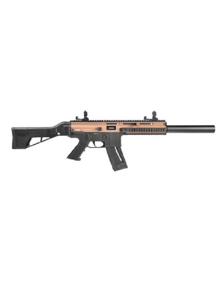 Carabina semiautomática Mauser M15 Sd - Calibre .22 LR - Burnt Bronze