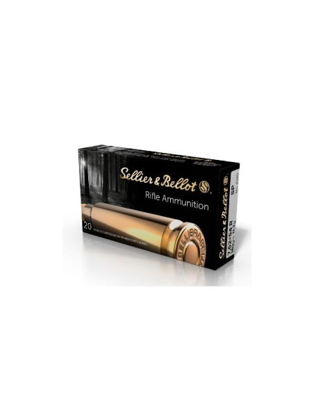 Munición metálica S&B 7,62x54r - SP  -  180 grains