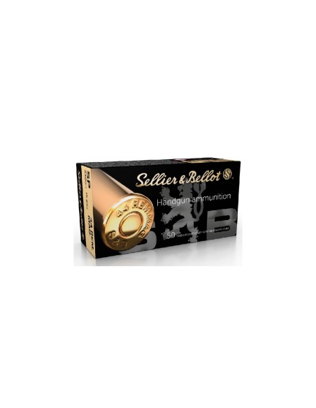 Munición metálica S&B 44 Rem.Mag. - SP  -  240 grains