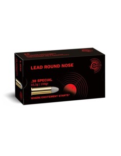 Munición metálica Geco Revólver .38 Special - HSP - 157 grains