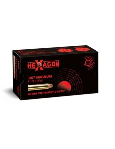 Munición metálica Geco Revólver .357 Mag. - HSP - 157 grains