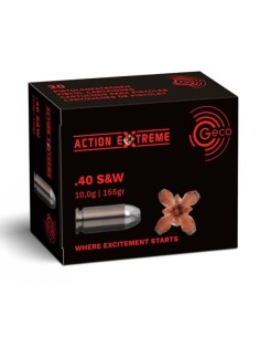 Munición metálica Geco Pistola .40 S&W - Cobre - 165 grains