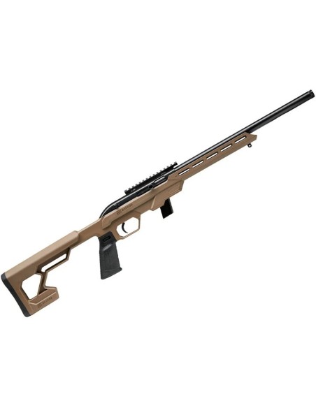 Carabina semiautomática SAVAGE 64 Precision FDE - 22 LR