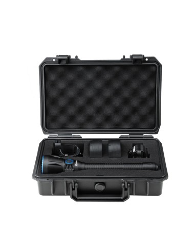 Kit de caza linterna LED recargable Javelot Turbo 2 Olight Negro