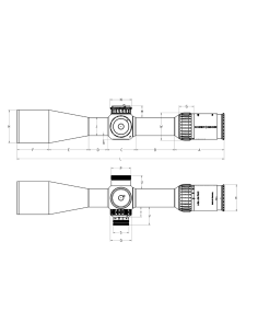 Visor Schmidt & Bender SB PM II Ultra Short 3-20x50 2