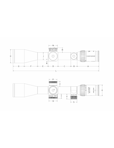 Visor Schmidt & Bender SB II High Power 3-27x56