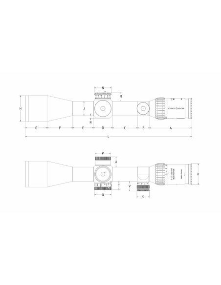 Visor Schmidt & Bender SB II High Power 3-27x56