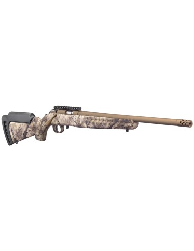 Rifle de cerrojo RUGER American Standard GO WILD camo - 17 HMR
