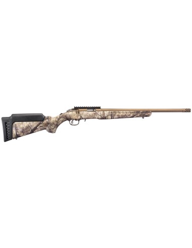 Rifle de cerrojo RUGER American Standard GO WILD camo - 17 HMR