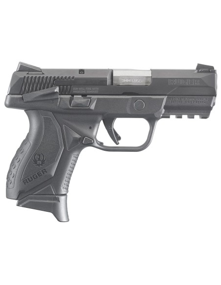 Pistola RUGER American Compact 3.55” con seguro manual - 9mm Pb.