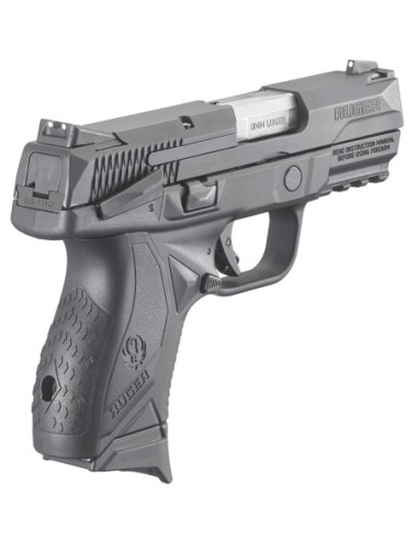 Pistola RUGER American Compact 3.55” con seguro manual - 9mm Pb.