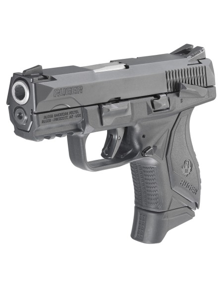 Pistola RUGER American Compact 3.55” con seguro manual - 9mm Pb.