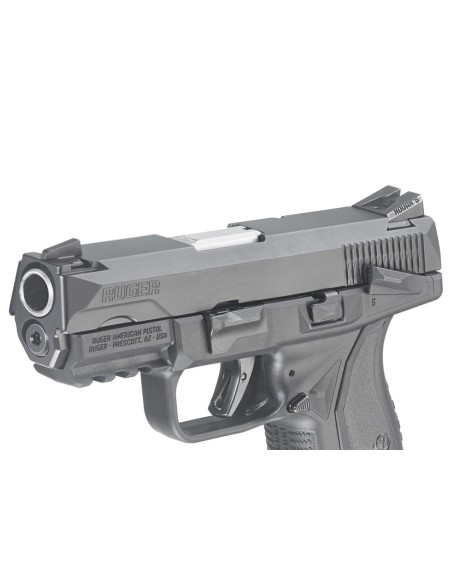 Pistola RUGER American Compact 3.55” con seguro manual - 9mm Pb.