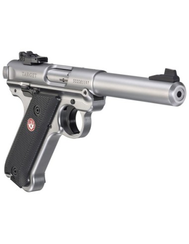 Pistola RUGER Mark IV Target 5.5" Inox. - 22 LR